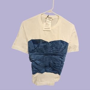 NWT Junya Watanabe Comme des Garcons Bustier Corset Top